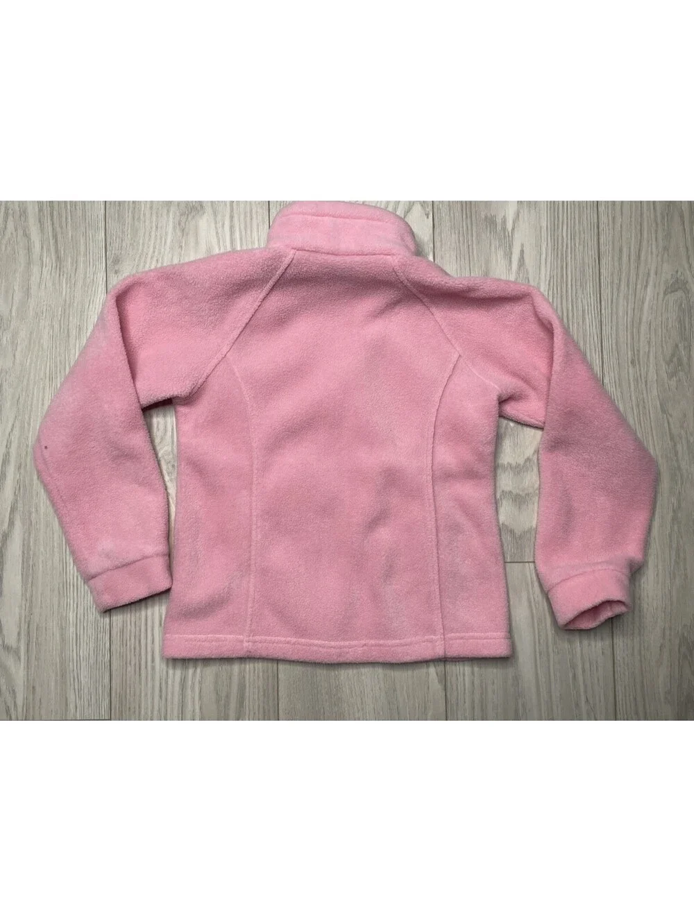 Columbia Girls Pink Zipper Front Fleece with Pockets Size 4T